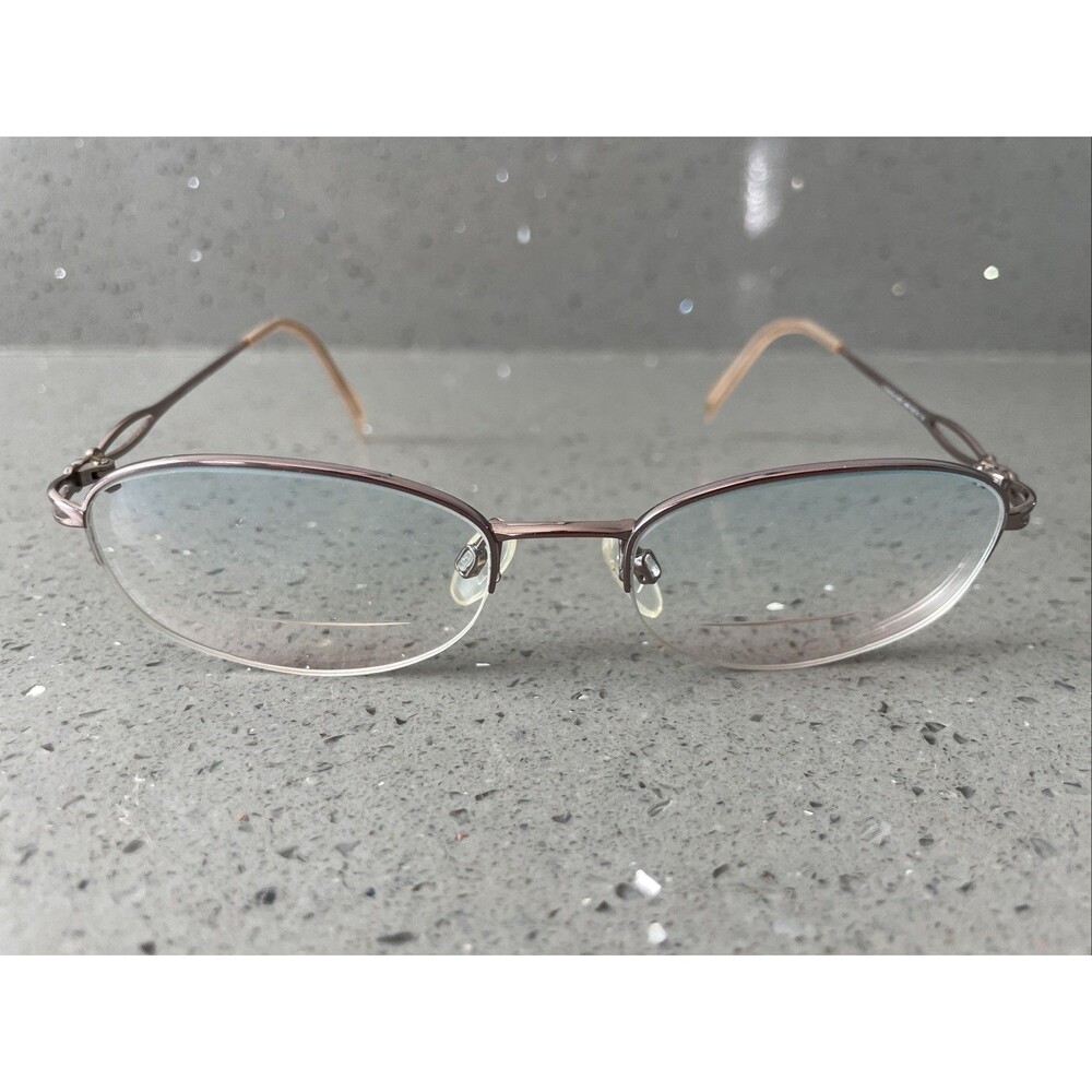 Sferoflex Eyeglasses FRAMES ONLY 4403T 4063 52-18-135 Half rim pink